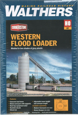 HO Scale Walthers Cornerstone 933-3089 Western Coal Flood Loader Kit