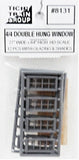 HO Scale Tichy Train Group 8131 Double Hung 27 x 64" Windows pkg (12)