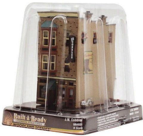 N Scale Woodland Scenics BR4931 Just Plug Built-&-Ready J.W. Cobbler Building