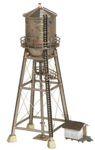 N Scale Woodland Scenics BR4954 Built-&-Ready Just Plug Rustic Water Tower