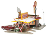 HO Scale Woodland Scenics BR5029 Built & Ready Drive n' Dine Inn Restaurant