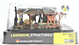 HO Scale Woodland Scenics BR5044 Just Plug Built & Ready Buzz's Sawmill
