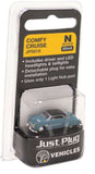 N Scale Woodland Scenics JP5616 Just Plug Comfy Cruise Coupe Lighted Vehicle