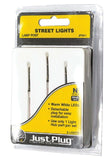 N Scale Woodland Scenics Just Plug JP5641 Lamp Post Street Lights