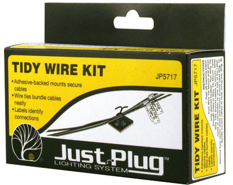 Woodland Scenics JP5717 Just Plug Tidy Wire Kit