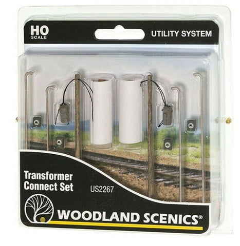 HO Scale Woodland Scenics US2267 Utility System Transformer Connect Set