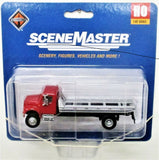 HO Scale Walthers SceneMaster 949-11591 International 4900 Roll-Off Flatbed