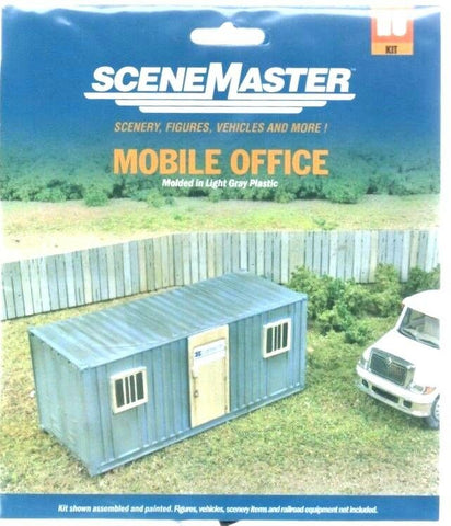 HO Scale Walthers SceneMaster 949-2900 Mobile Construction Office Kit