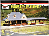 N Scale Atlas 2841 Passenger Station w/Platform Building Kit