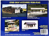 N Scale Atlas 2841 Passenger Station w/Platform Building Kit