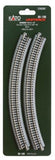 N Scale Kato Unitrack 20-120 Curve Track 12-3/8" 315mm Radius (4) pcs