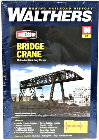 HO Scale Walthers Cornerstone 933-2906 Bridge Crane Kit