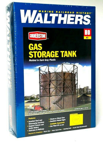 HO Scale Walthers Cornerstone 933-2907 Gas Storage Tank Kit