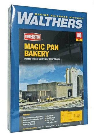 HO Scale Walthers Cornerstone 933-2915 Magic Pan Commercial Bakery Kit