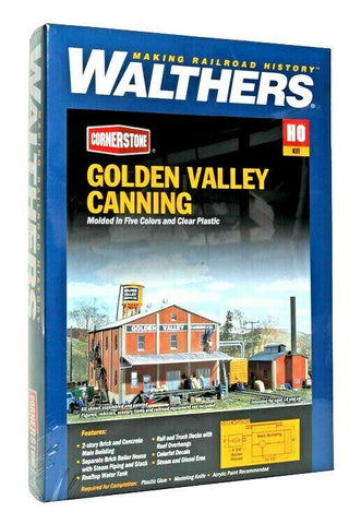 HO Scale Walthers Cornerstone 933-3018 Golden Valley Canning Company Kit