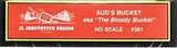 HO Scale JL Innovative Design 361 Suds Bucket Biker Bar Building Kit