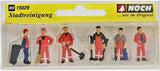 HO Scale Noch Gmbh & Co 15029 City Cleaning Crew in Orange pkg (6)