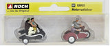 HO Scale Noch Gmbh & Co 15905 Motorcycle with Riders/Sidecars Set #2 pkg (6)