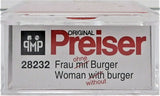 HO Scale Preiser Kg 28232 Woman Dropped Her Burger Figure