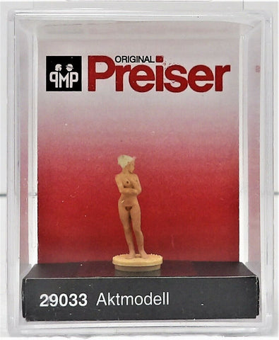 HO Scale Preiser Kg 29033 Nude Blonde Female/Woman Model Figure