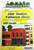 HO Scale Smalltown USA 699-6014 Old Indian Tobacco Shop Kit