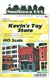 HO Scale Smalltown USA 699-6021 Kevin's Toy Store Kit