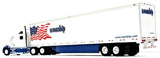 HO Scale Trucks n Stuff 94689 Kenworth T700 Sleeper w/Wanship 53' Reefer Trailer