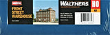 HO Scale Walthers Cornerstone 933-3069 Front Street Warehouse Building Kit