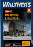 HO Scale Walthers Cornerstone 933-3090 Columbia Feed Mill Building Kit