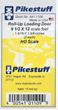 HO Scale Pikestuff 541-1109 White Roll-Up Loading Door (2) pc