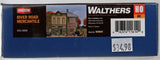 HO Scale Walthers Cornerstone 933-3650 River Road Mercantile Building Kit