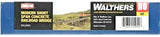 HO Walthers Cornerstone 933-4591 Modern Short-Span Concrete Railroad Bridge Kit