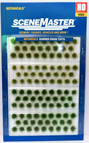 HO Scale Walthers SceneMaster 949-1101 Summer Grass Tufts pkg (104)
