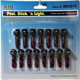 HO Scale Rock Island Hobby 511 Peel N Stick Grain Of Whet Bulbs w/Holder 15 pcs
