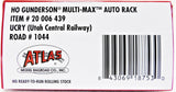 HO Scale Atlas 20006439 UCRY 1044 Utah Central Gunderson Multi-Max Auto Rack