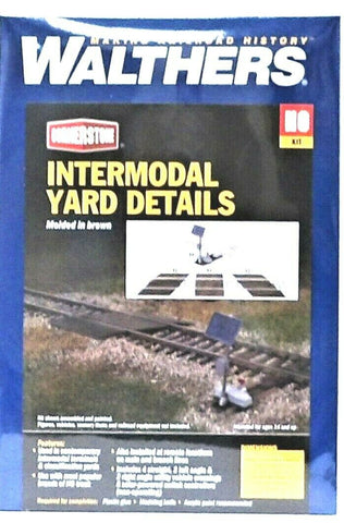 HO Scale Walthers Conerstone 933-4124 Intermodal Yard Details Kit