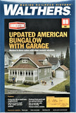 HO Scale Walthers Cornerstone 933-3791 Updated American Bungalow w/Garage