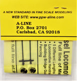 HO Scale A Line Product 50138 Old Style Nose Mount Carrier Reefer Unit w/Fuel Tanks Kit
