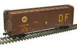 HO Scale Atlas Trainman 20006140 Chicago Great Western 383 40' Plug-Door Boxcar