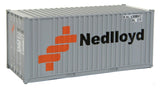 HO Scale Walthers SceneMaster 949-8005 Ned-Lloyd 20' Corrugated Container