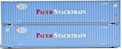 N Scale Jacksonville Terminal 535022 Faded Pacer 53' Corrugated Container