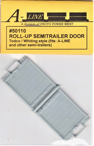 HO Scale A Line Product 50110 Roll-Up 96" Wide Semi-Trailer Doors pkg (2)