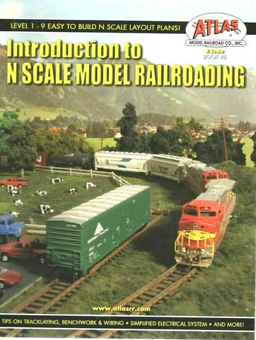 Atlas #6 Introduction to N Scale Model Railroading How-to Softcover Book