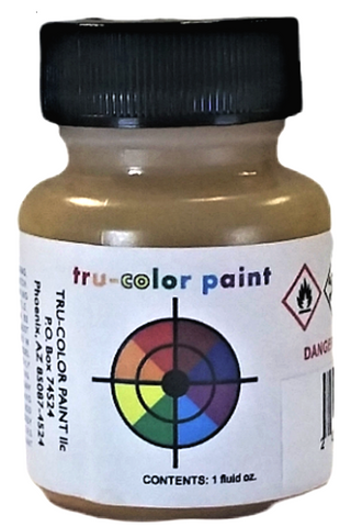 Reefer Color Tru-Color TCP-841 Brushable Flat Reefer Yellow 1 oz Paint Bottle ...