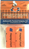 N Scale Jacksonville Terminal 205484 Hapag-Lloyd Faded 20' Corrugated Container Set #2