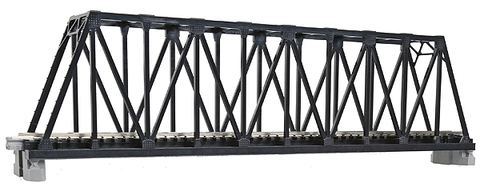 N Scale Kato Unitrack 20-434 Black Single Track Truss Bridge 248mm 9-3/4" Long