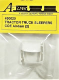 HO Scale A Line Product 50020 Modern Cabover Tractor Airdam pkg (2)