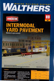 HO Scale Walthers Cornerstone 933-4120 Intermodal Yard Parking Lot Pavement Kit