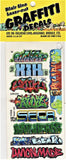 HO Scale Blair Line 2260 Graffiti Decals Mega Set #11 (9) pcs