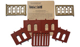 HO Scale Design Preservation 30112 One-Story Arched Window